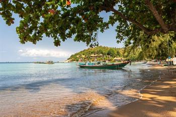 Sairee Beach op Koh Tao, Thailand