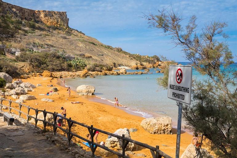San Blas Strand, Gozo