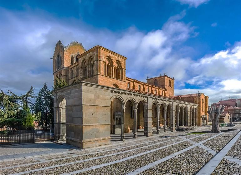 San Vicente basiliek in Avila
