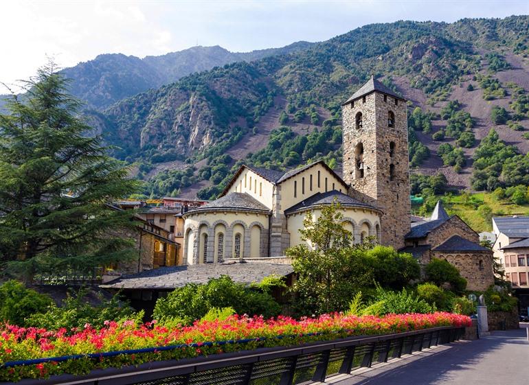 Sant Esteve kerk in Andorra la Vella