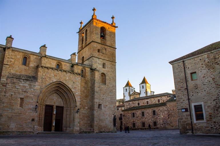 Santa Maria kathedraal in Cáceres