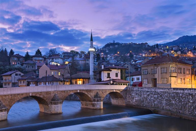 Sarajevo in Bosnië en Herzegovina