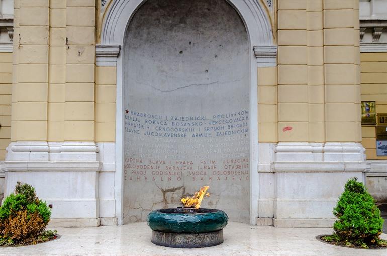 Sarajevo's Eeuwige vlam, Bosnië en Herzegovina