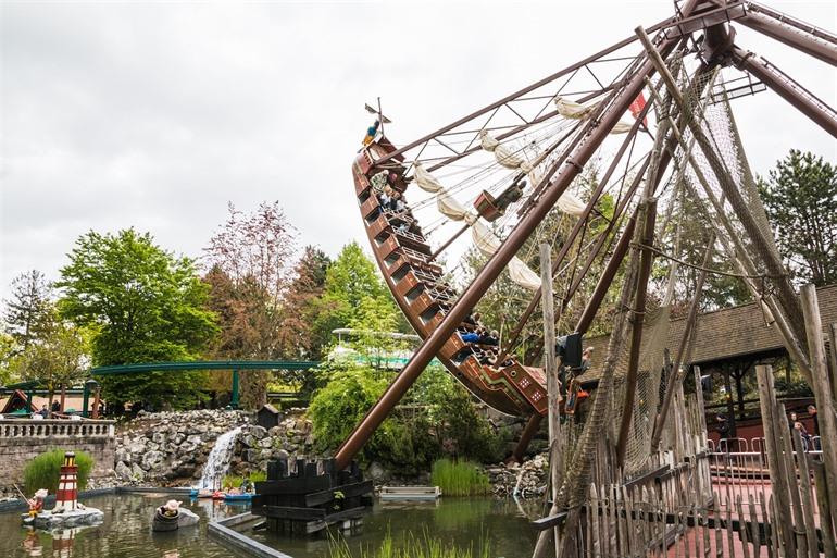 Scandinavië Vindjammer Viking schommelschip