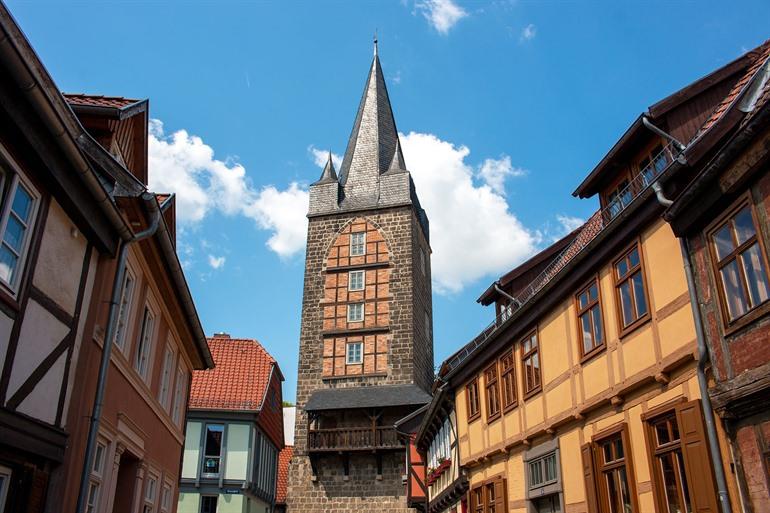 Schreckensturm (horrortoren) in Quedlinburg, Harz