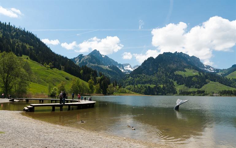 Schwarzsee in Zwitserland