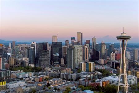 Seattle in de staat Washington