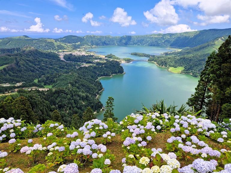 Sete Cidades-meren op São Miguel