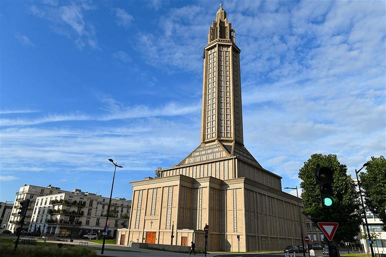 Sint-Jozefkerk ontworpen door architect Auguste Perret