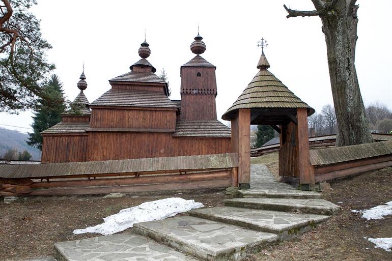 Sint-Nicolaaskerk van Bodružal, Slowakije
