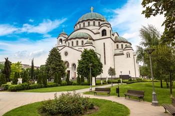 Sint-Savatempel in Belgrado, Servië