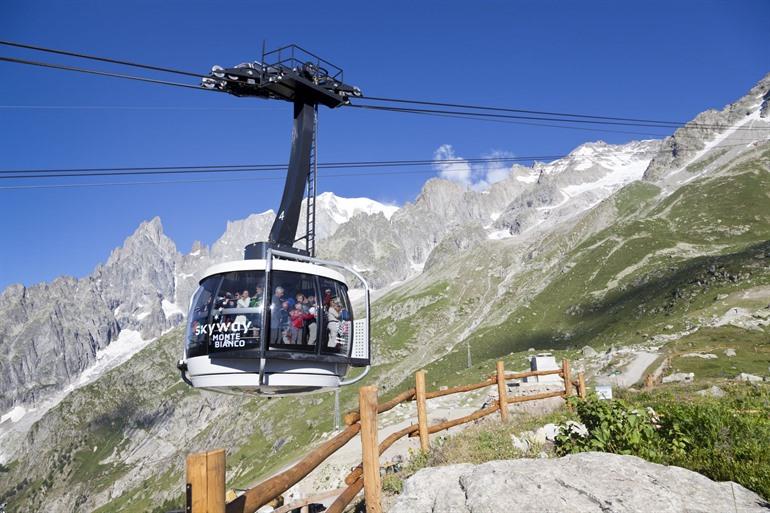 Sky Way Monte Bianco, Valle d'Aosta