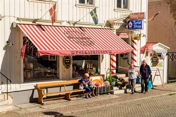 Snoepwinkeltje in Gränna, Zuid-Zweden
