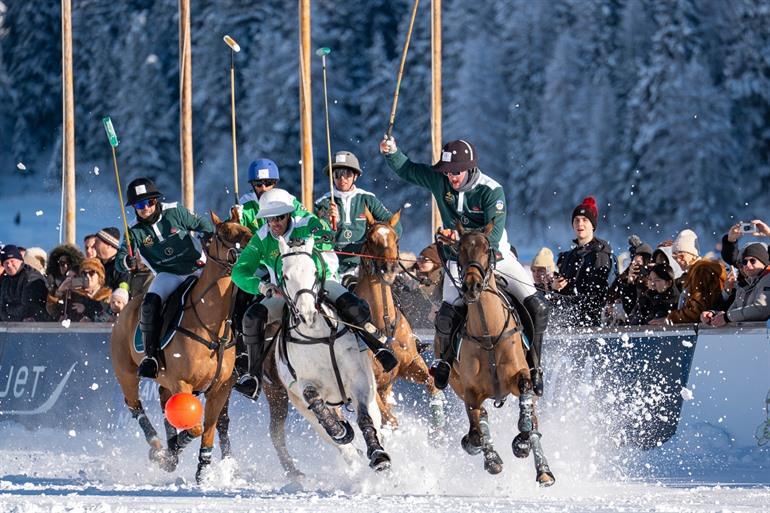 Snow Polo World Cup in St. Moritz