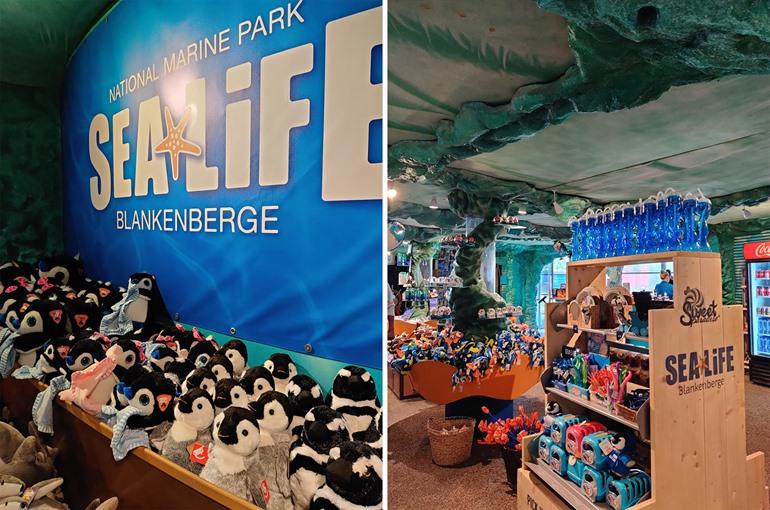 Souvenirshop SEA LIFE in Blankenberge