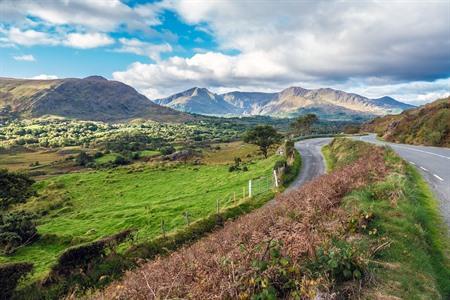 Spectaculair landschap langs de Ring of Beara, Ierland