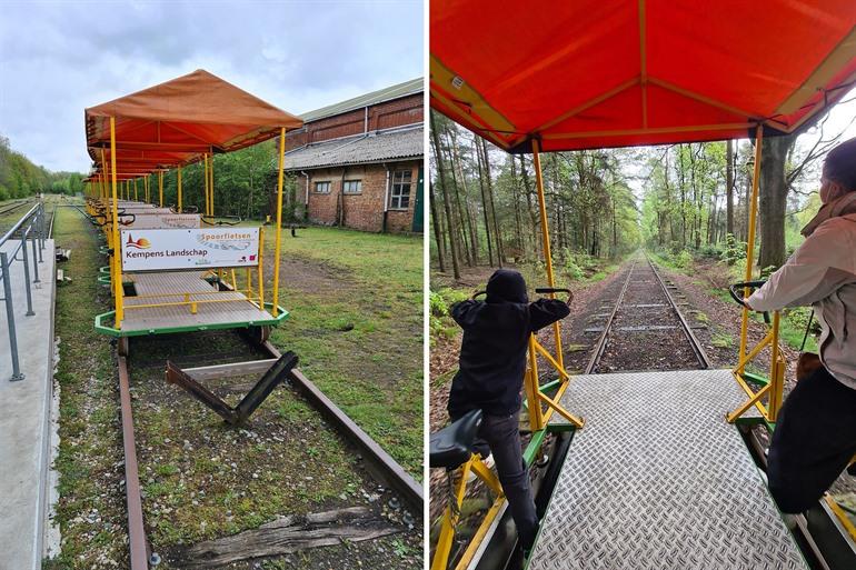 Spoorfietsen van Kapellen naar Brasschaat