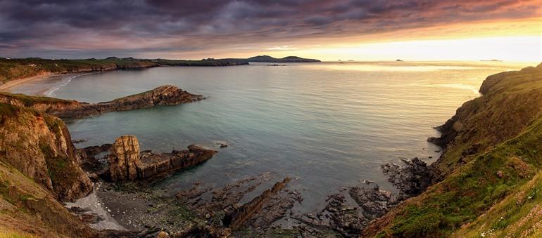 St Davids Head in het Pembrokeshire National Park, Wales