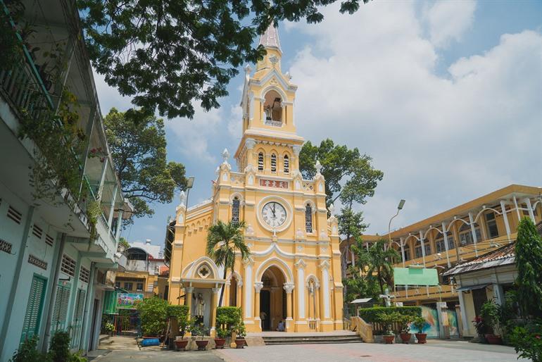 St Francis Xavier Catholic Church  in Ho Chi Minh Ciy