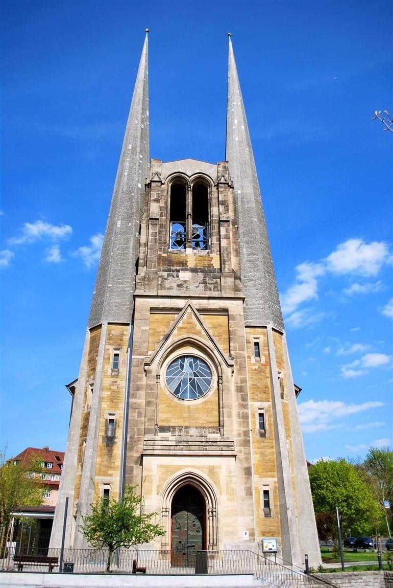 St. Johannis Kirche in Würzburg, Beieren 
