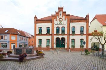 Stadhuis Krakower am See, Mecklenburg-Vorpommern