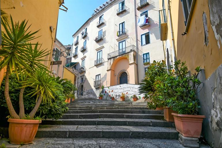 Stadscentrum van Salerno