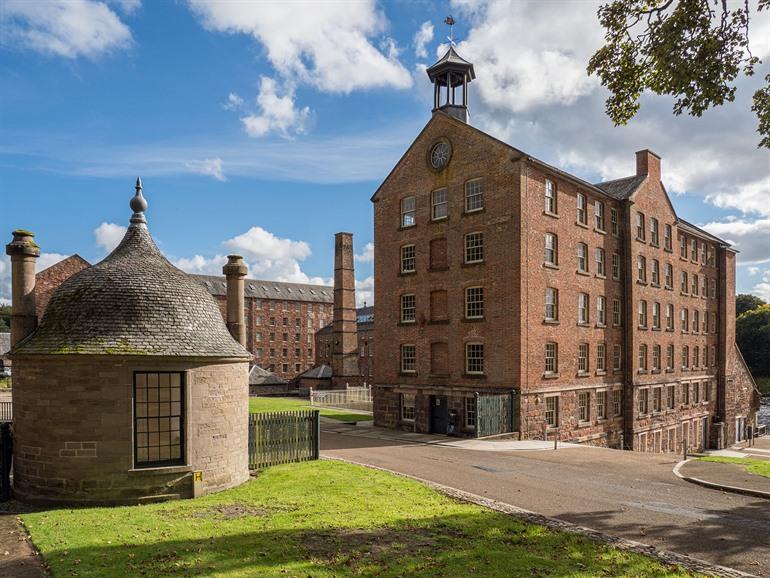 Stanley Mills nabij Perth, Schotland