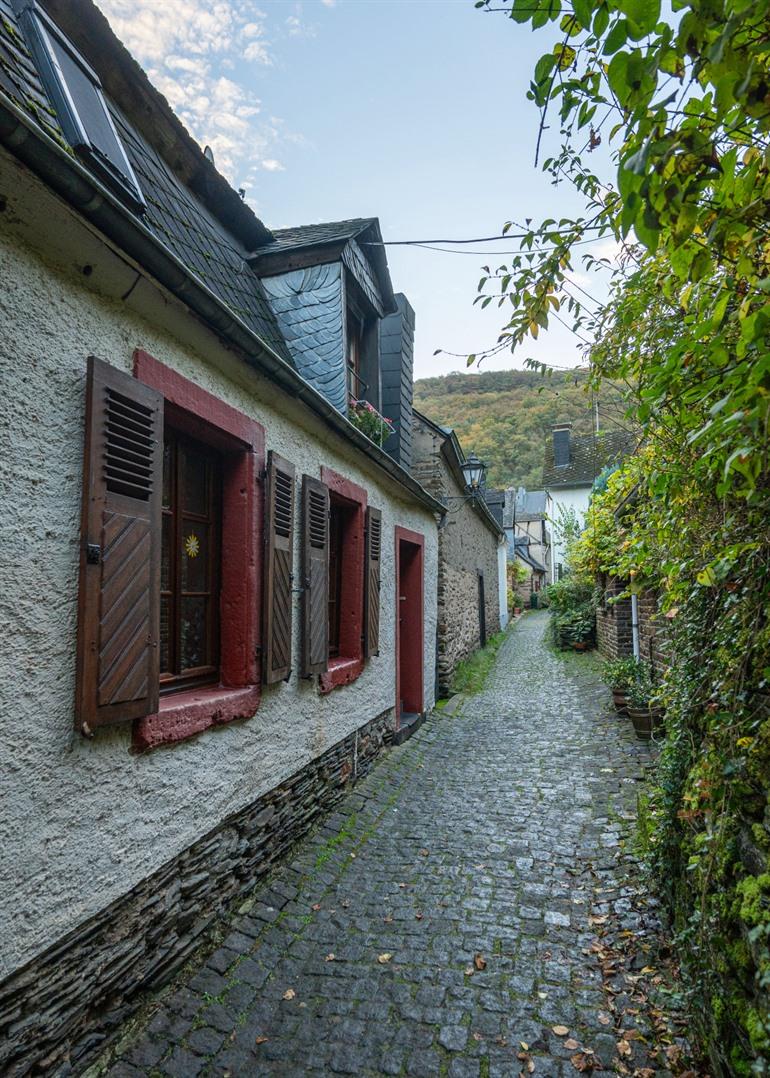 Start je wandeling in het dorp