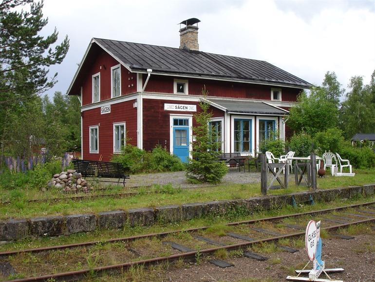 Station Sågen, Dalarna, Zweden