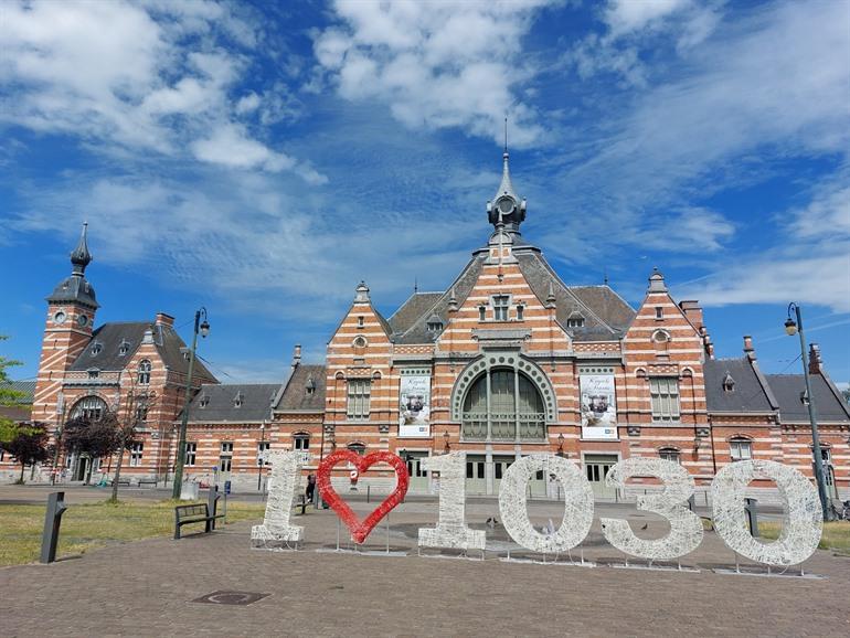 Station van Schaarbeek, België