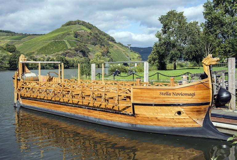 Stella Noviomagi, boottocht over de Moezel met een Romeins wijnschip