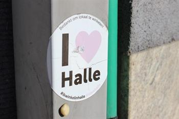 Sticker I love Halle