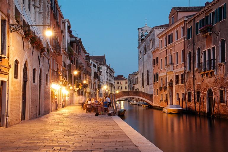 Straatbeeld Cannaregio, Venetië