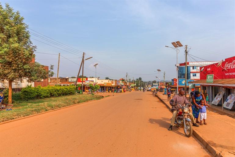 Straatbeeld Hoima
