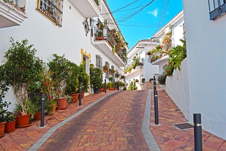 Straatjes in Benalmádena Pueblo