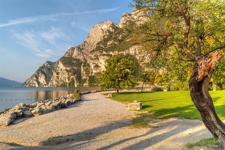 Strand van Riva del Garda