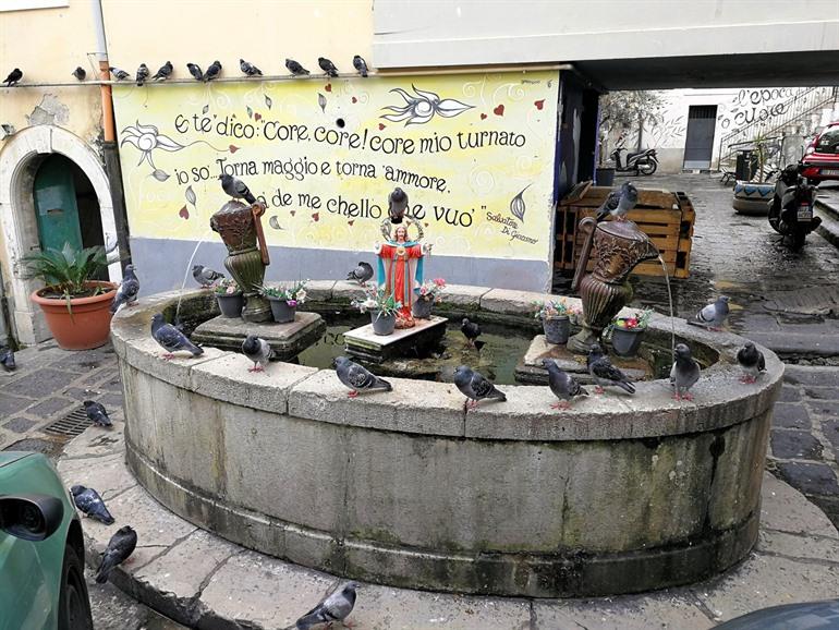 Street art in de Fornelle-wijk, Salerno