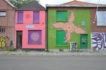 Street art in Doel