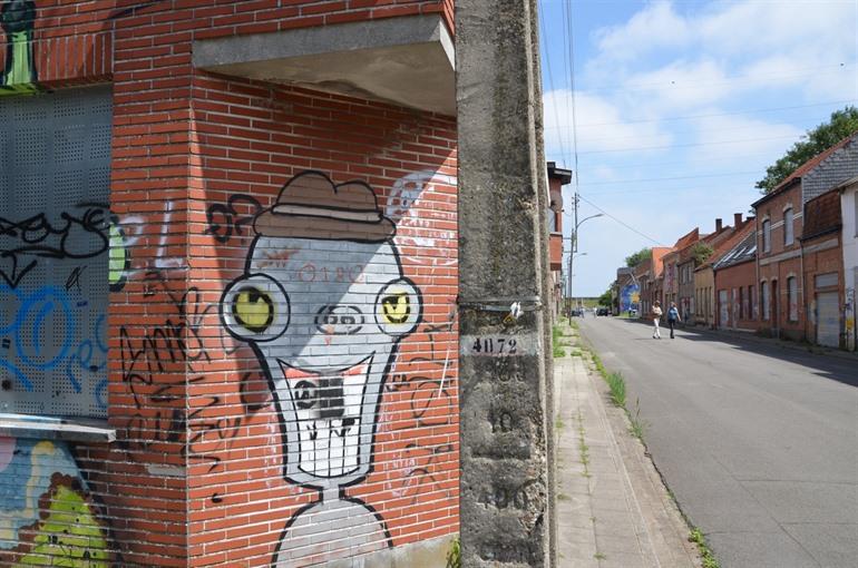 Street art in Doel