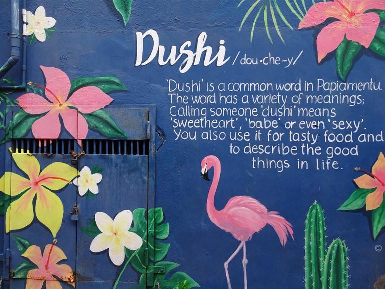 Street art in Willemstad, Curaçao