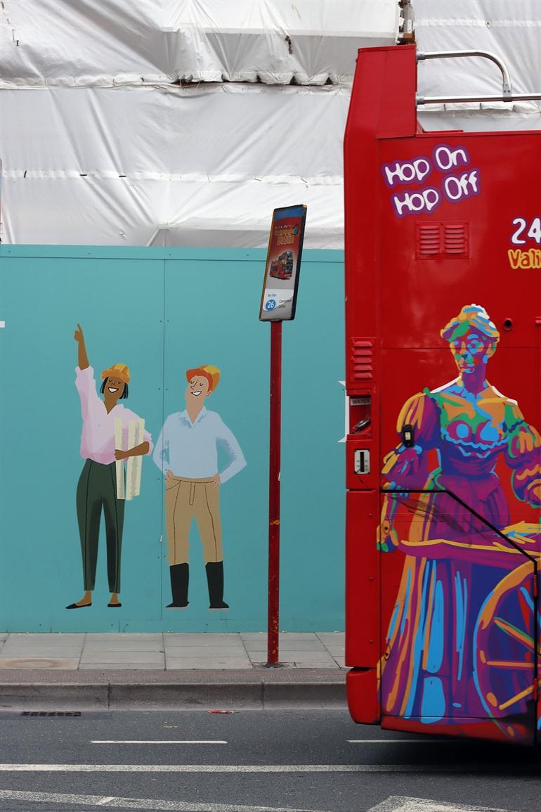 Street art spotten in Dublin