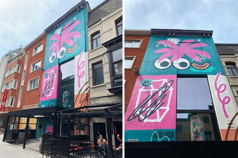 Street-art TOYKYO, Oostende