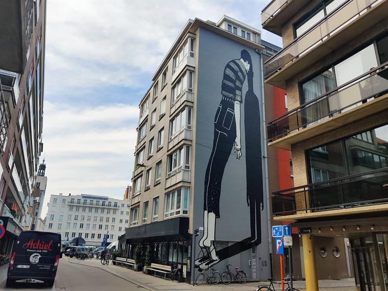 Street art van Alex Senna, Oostende