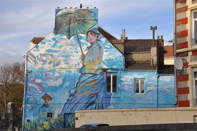 Street-art werken in Boulogne-sur-Mer