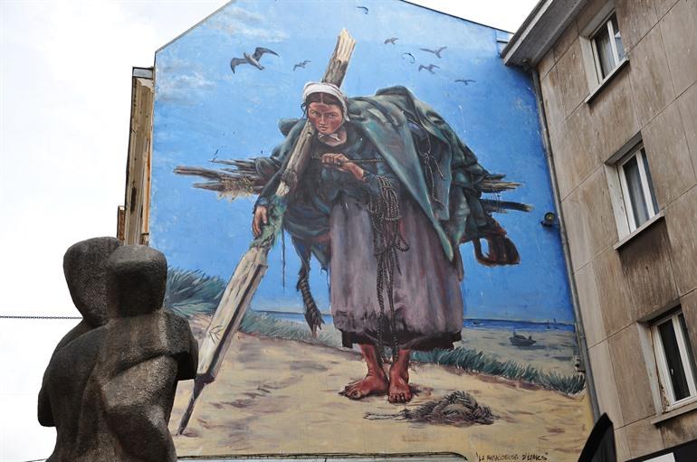 Street-art werken in Boulogne-sur-Mer