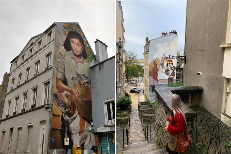 Street-art werken in Boulogne-sur-Mer