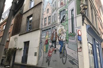 Stripmuur De Kiekeboes in Antwerpen