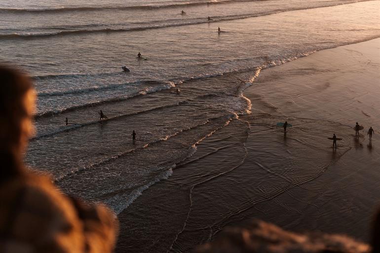 Surfen in Biarritz