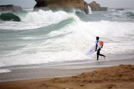 Surfen in Biarritz