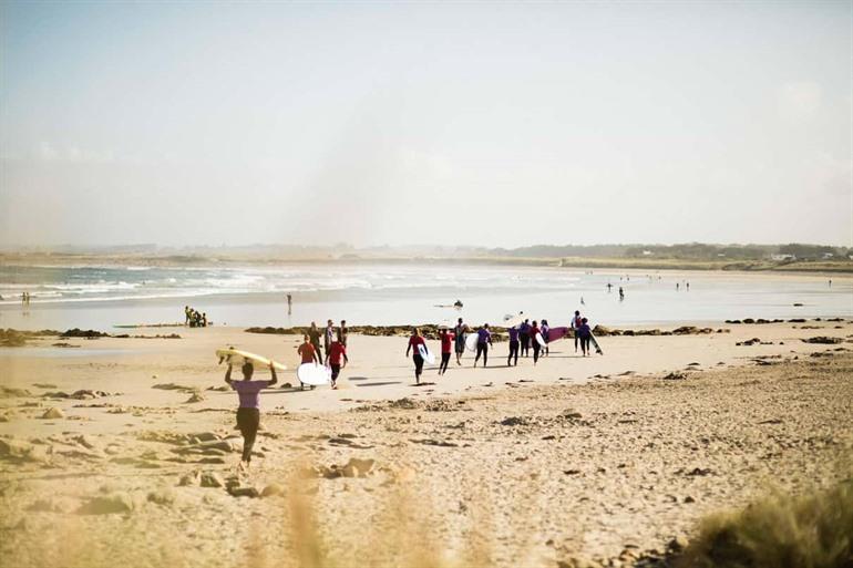 Surfen op de legendarische plek La Torche